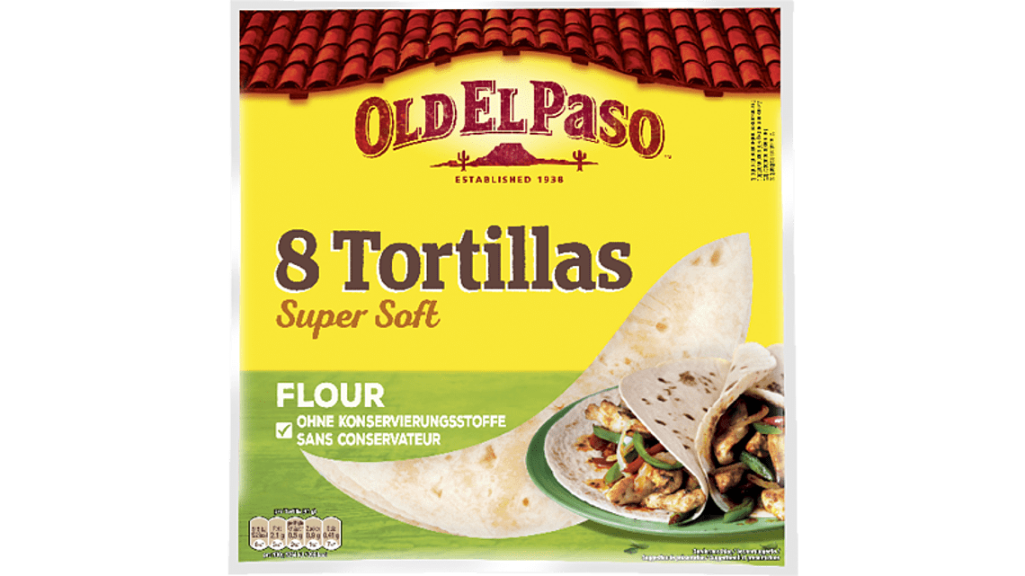 8 Flour Tortillas